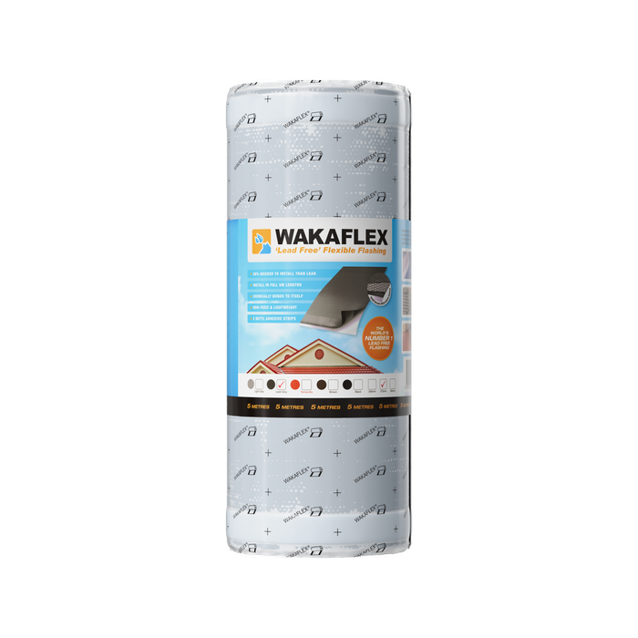 Wakaflex 370mm x 5m Black Lead Free Flashing