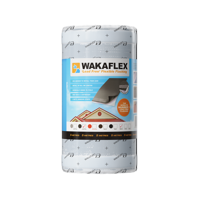 Wakaflex 280mm x 5m Lead Free Flashing - Black