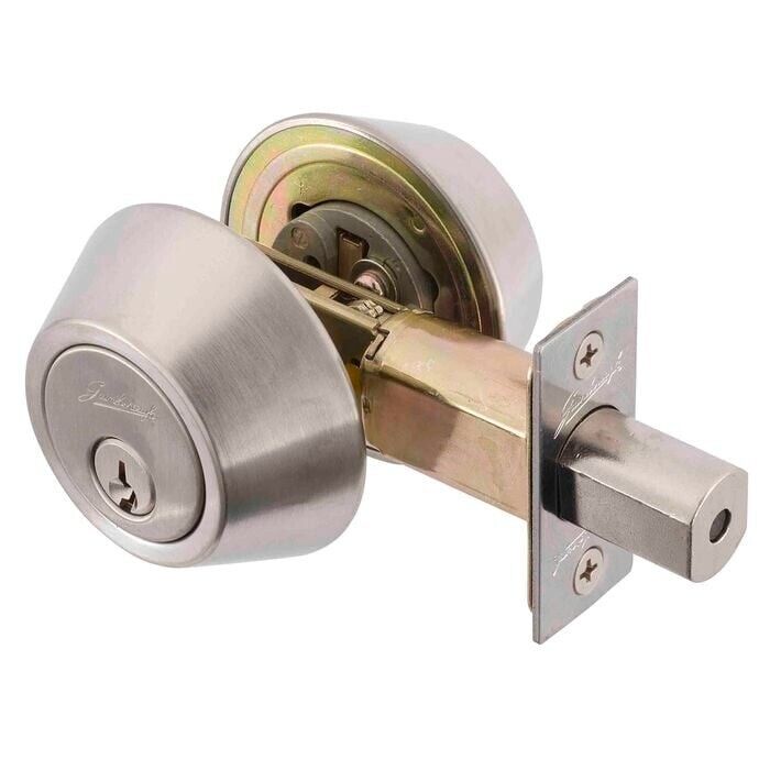 Gainsborough Stainless Steel G4 Round 550 Double Cylinder Keyed Deadbolt
