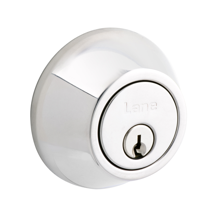 Lane Polished Stainless Steel Double Cylinder Deadbolt