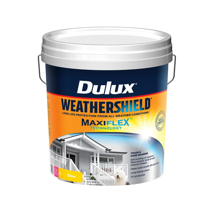 Dulux 15L Exterior Paint Weathershield Gloss Extra Bright