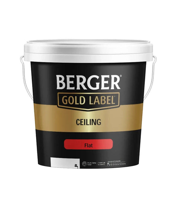 Berger Gold Label Ceiling Flat 15L