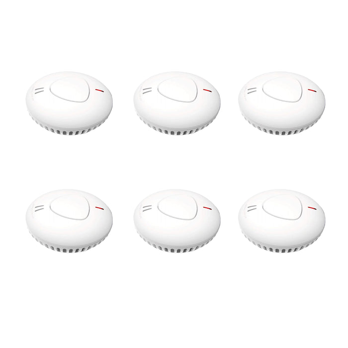 FirePro Interconnectable 10-Year Wireless Smoke Alarm - 6 Pack