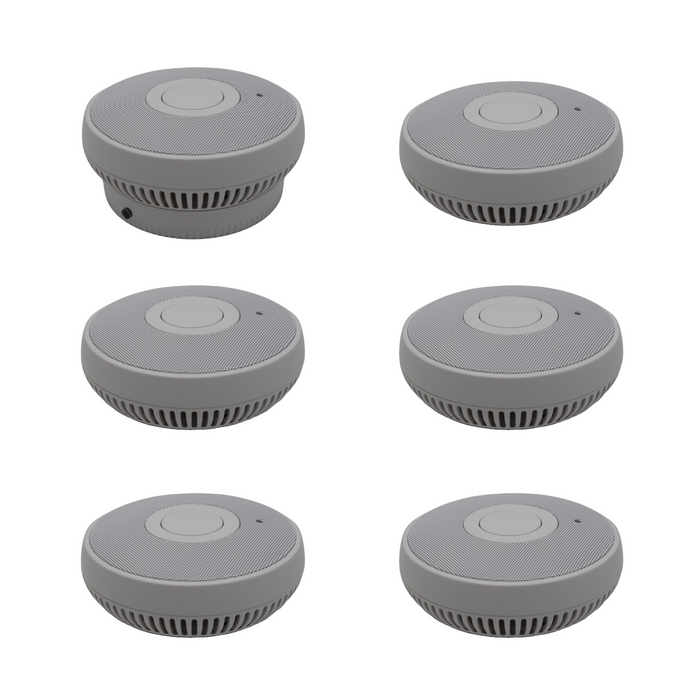 FirePro Connect 10 Year Lithium Wi-Fi Wireless Interconnect Smoke Alarm - 6 Pack