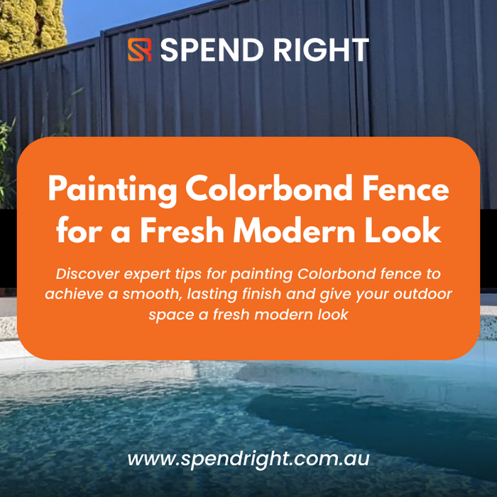 Painting Colorbond Fence for a Fresh Modern Look
